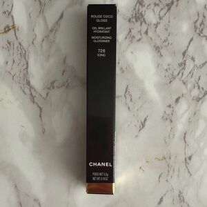 CHANEL Rouge Coco Gloss 726 Icing - Black & Gold Packaging